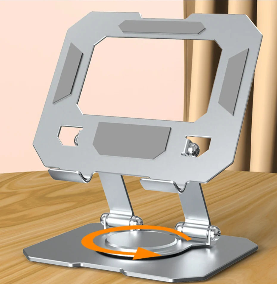 Adjustable Foldable Tablet Stand with 360° Rotation