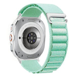Breathable Nylon Weave Watch Band with Metal C-Hook Closure for Samsung Galaxy Watch Ultra 2