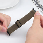 Comfortable Nylon Scrunchie Watch Band for Samsung Galaxy Watch 8 & Galaxy Watch 8 Classic