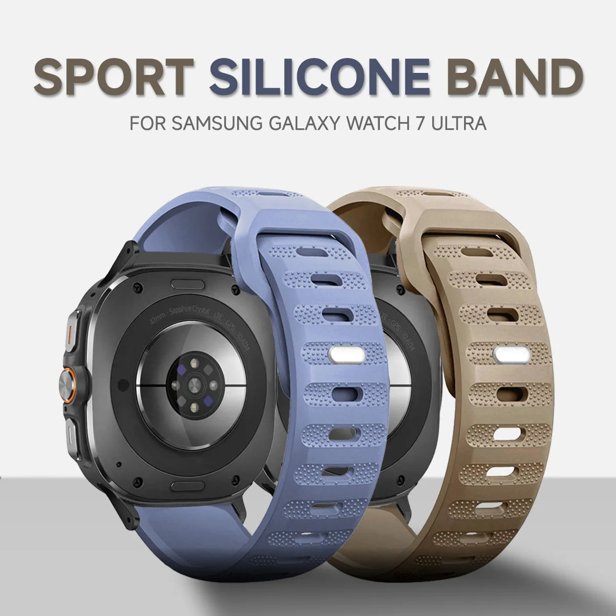Silicone Sport Wristband for Samsung Galaxy Watch Ultra