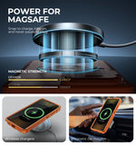 Samsung Galaxy S26 Ultra Heavy Duty Armor Magnetic Case with Kickstand