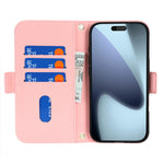 Crossbody Wallet Case with Mirror and Shoulder Strap for iPhone 17 Series
