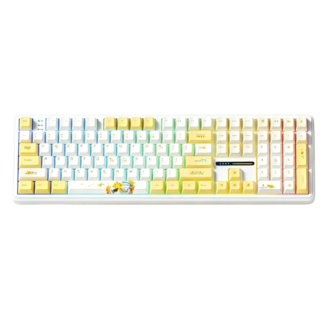 AULA F108 Hot-Swappable Wireless Mechanical Keyboard