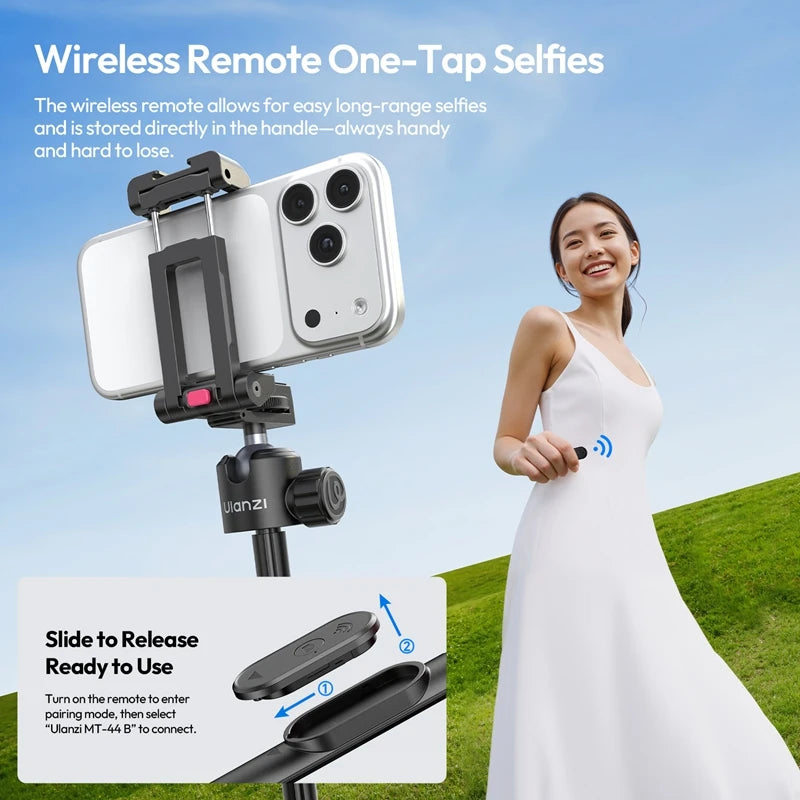 Ulanzi MT-44 B Portable Selfie Stick Tripod