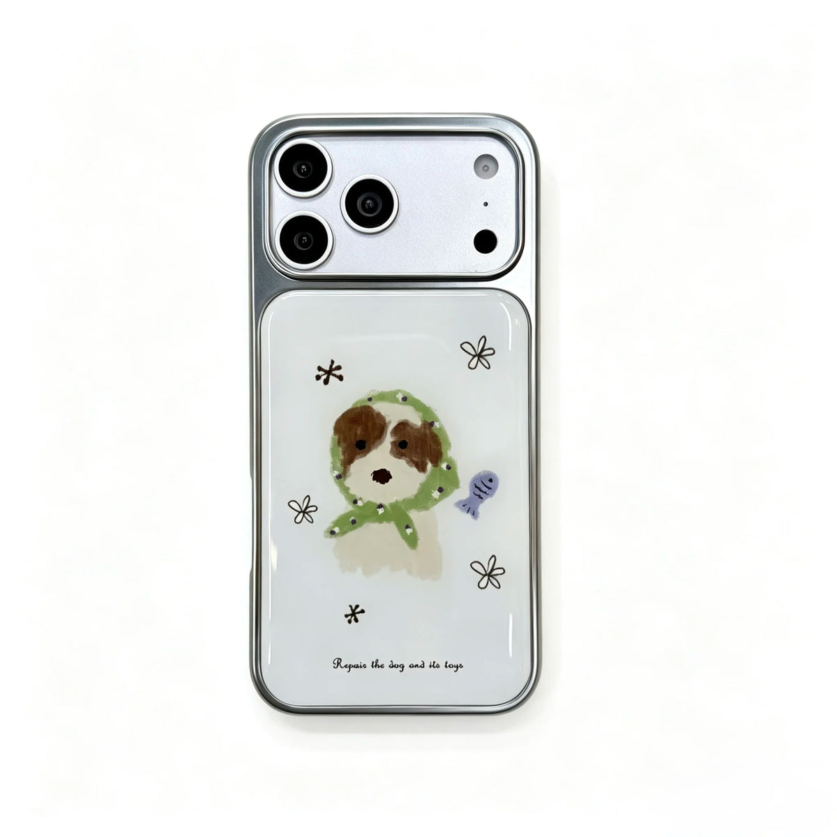 Silver-Tone Electroplated with Raised Lens Ring for iPhone 17 Series