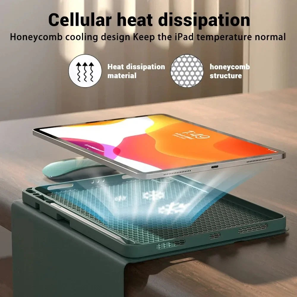 Samsung Galaxy Tab S11 PU Leather Case with Integrated Pencil Holder