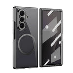 Samsung Galaxy Z Fold 6 Magnetic PC Case with Tempered Glass Film