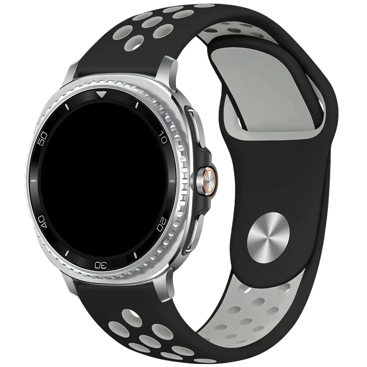 Dual Color Soft Silicone Sport Band for Samsung Galaxy Watch 8 & Galaxy Watch 8 Classic