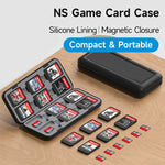 12-Slot Magnetic Nintendo Switch Game Card Case