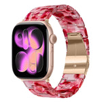 Glossy Resin Link Strap for Apple Watch