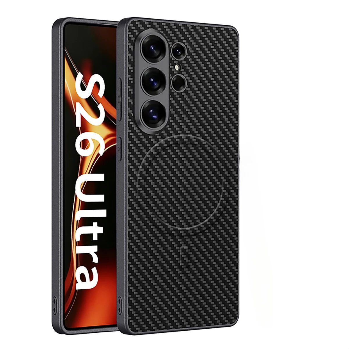 Premium Leather Magnetic Case for Samsung Galaxy S26 Ultra
