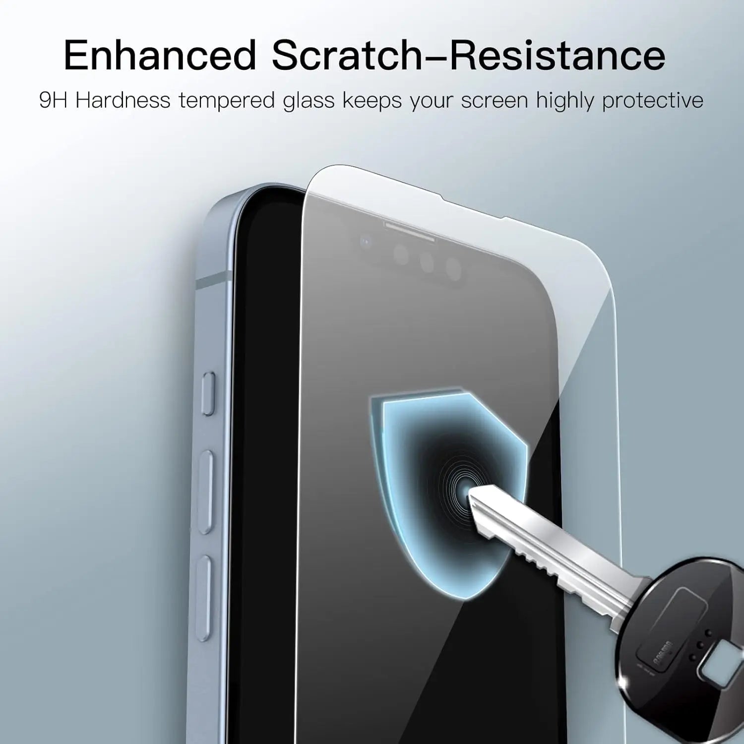 3-Pack 9H Tempered Glass Screen Protectors for iPhone 16e