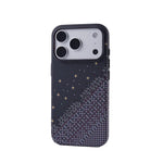 Starlight Carbon Fiber Pattern MagSafe Armor Case for iPhone 17 Series