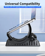 0–53° Angle Adjustment Laptop Stand
