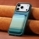 iPhone 17 Series MagSafe Gradual Color Case with Detachable Card Holder
