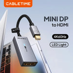 CABLETIME Mini DisplayPort to HDMI 4K 60Hz Adapter