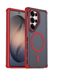 Soft-Touch Matte Magnetic Case for Samsung Galaxy S25 Series
