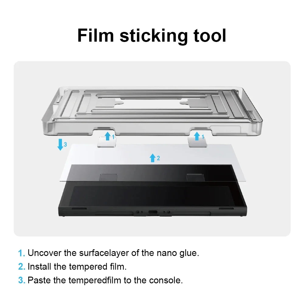Nintendo Switch 2 Transparent Tempered Glass Screen Protector
