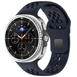 Breathable Silicone Sport Band for Samsung Galaxy Watch 8 & Galaxy Watch 8 Classic