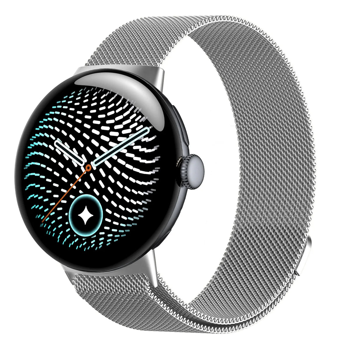 Milanese Mesh Magnetic Closure Watch Band for Google Pixel Watch 4