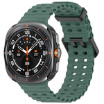 Marine Silicone Sport Band for Samsung Galaxy Watch Ultra and Samsung Galaxy Watch Ultra (2025)