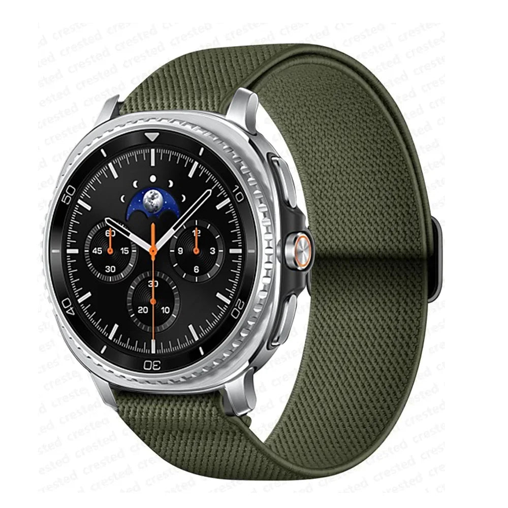 Elastic Braided Loop Band for Samsung Galaxy Watch 8 & Galaxy Watch 8 Classic