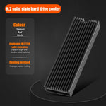 Aluminum M.2 2280 SSD Heatsink with Thermal Pad
