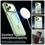 Transparent TPU Camera Protection Case with MagSafe Ring for iPhone 18 Series