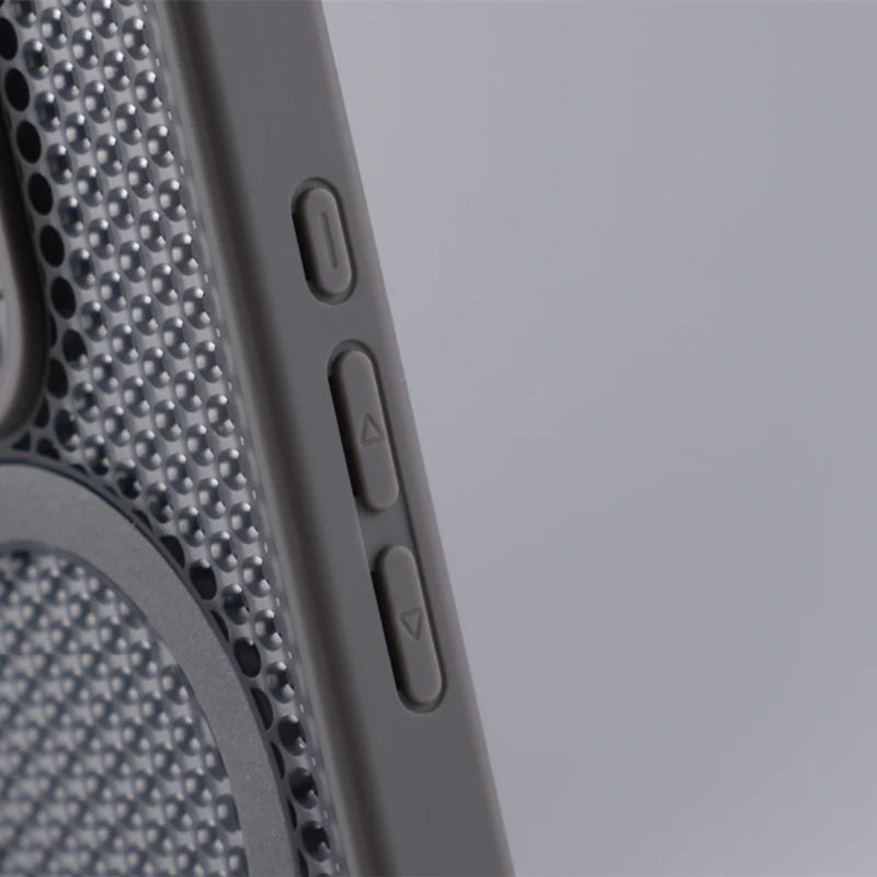 Premium Honeycomb Mesh Cooling MagSafe Case for iPhone 16 Series