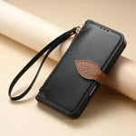 Premium PU Leather Flip Wallet Case for iPhone 17 Series