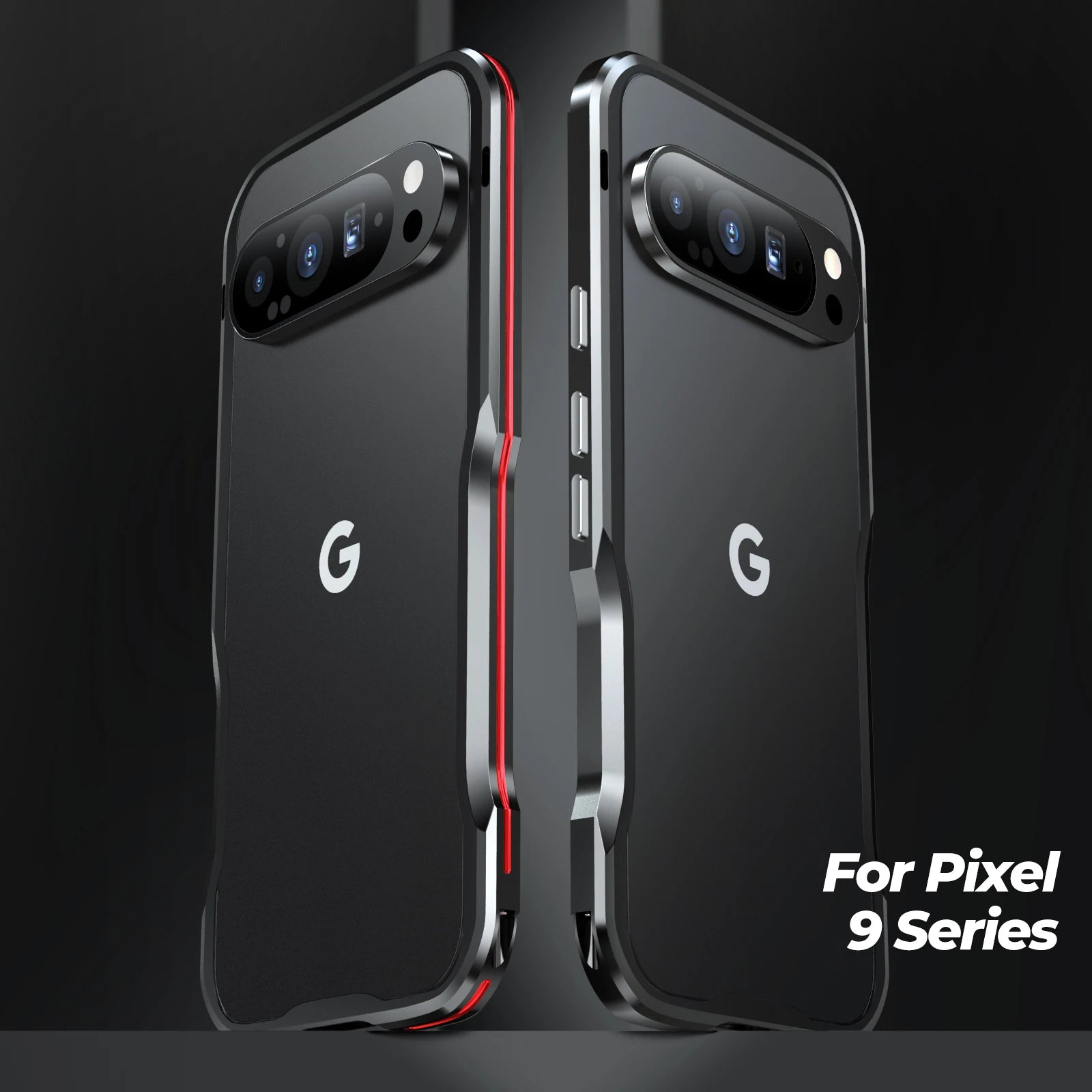 Luxury Aluminum Metal Frame Case for Google Pixel 9 Series
