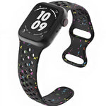 Breathable Sport Silicone Strap for Apple Watch