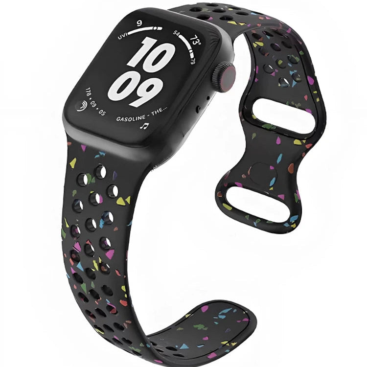 Breathable Sport Silicone Strap for Apple Watch