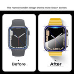 Apple Watch Protective Case with Built-In Glass Screen Protector
