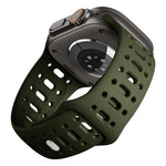 Perforated Silicone Sport Band with Ventilation Holes for Apple Watch