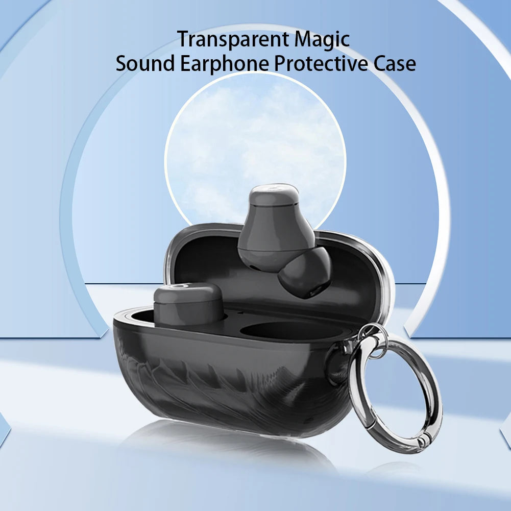 Shockproof Silicone Case with Keyring for Beats Solo Buds