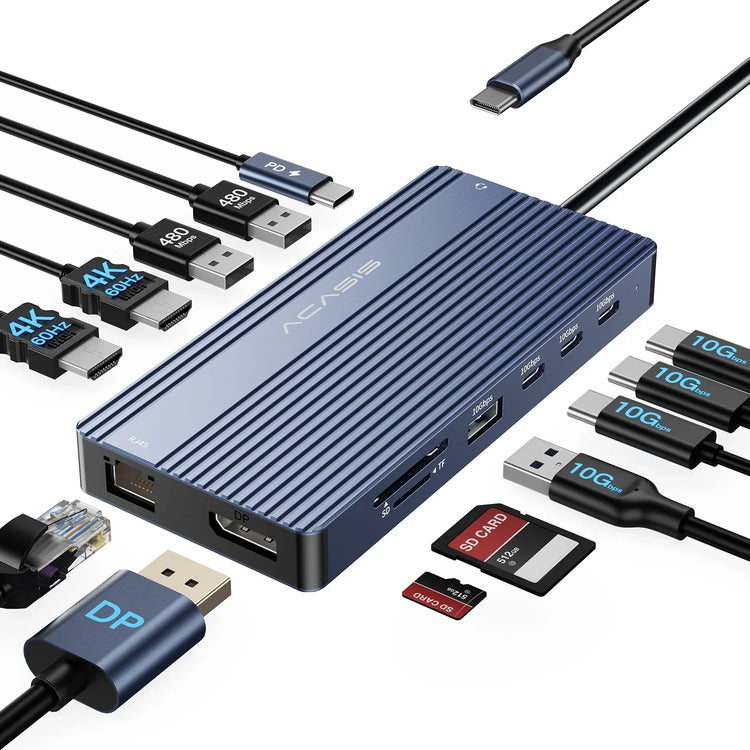 Acasis USB-C 14-in-1 Docking Station