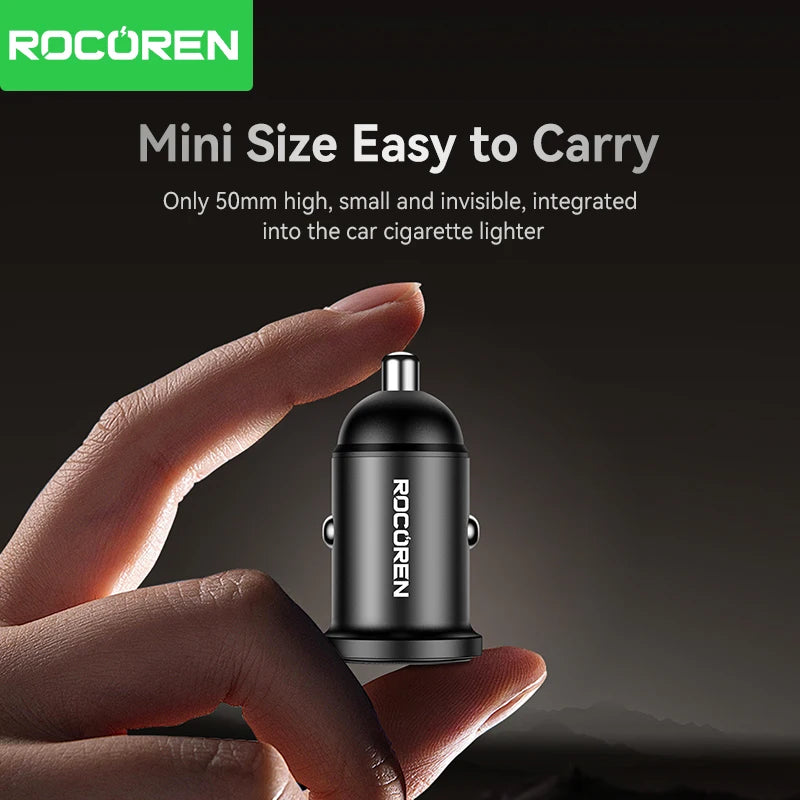 Rocoren PD 35W Mini USB Car Charger