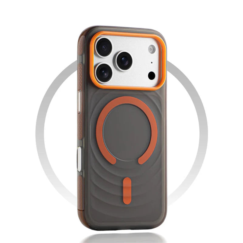 Transparent Airbag Corner Case with Raised Camera Protection Ring for iPhone 18 Series