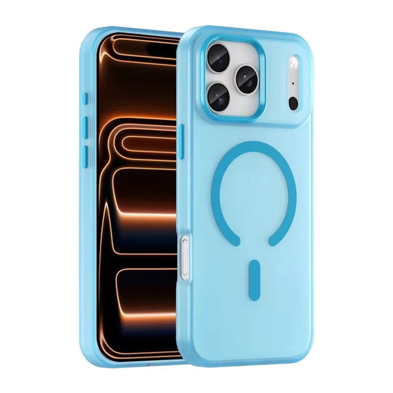 MagSafe Compatible Ultra-Thin Translucent Case for iPhone 17 Series
