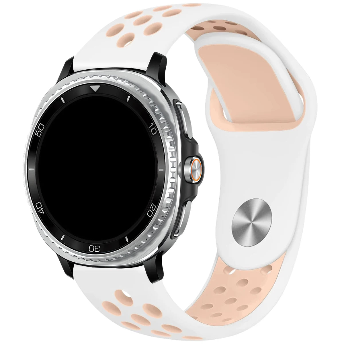 Dual Color Soft Silicone Sport Band for Samsung Galaxy Watch 8 & Galaxy Watch 8 Classic