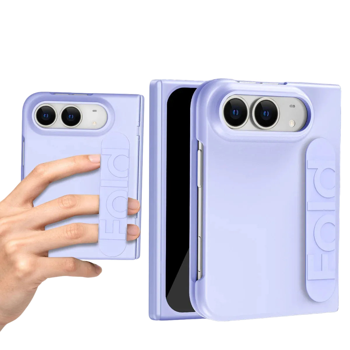 Shockproof Wristband Case with Raised Lens Protection for iPhone Duo