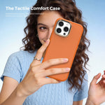 Business MagSafe Carbon Fiber Leather Case for iPhone 16 Series