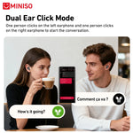 MINISO MS105 AI Translator Wireless Earphones