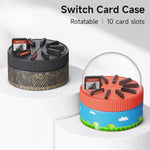 Compact Rotating Game Card Case for Nintendo Switch (10-Slot)