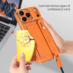 Retro Lychee Leather Wallet Case for iPhone 17 Series