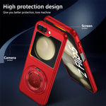 Samsung Galaxy Z Flip 6 Magnetic Case with 360° Rotating Stand