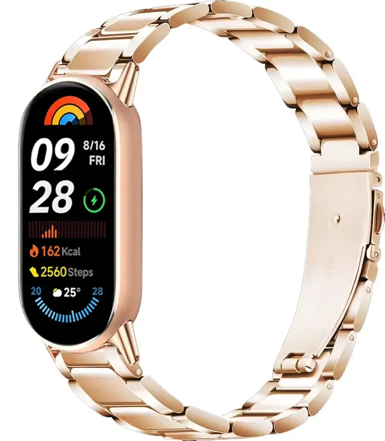 Elegant Metal Strap for Xiaomi Smart Band 10
