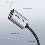 CABLETIME USB 3.0 Braided Extension Cable