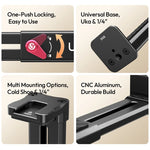 Ulanzi CA15 OneLock Tablet Clamp With 1/4-Inch Screw Mount